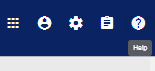 screenshot of help icon