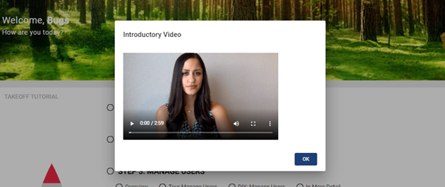 screenshot of intro video