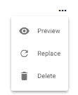 screenshot of file options