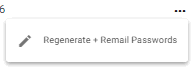 screenshot of regenerate and email passwords option