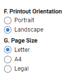 screenshot of print options