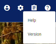 screenshot of help menu
